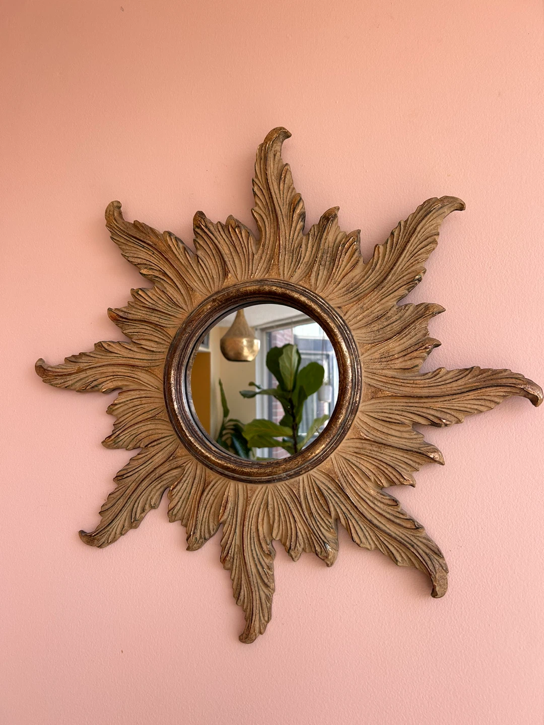 Sunburst Wall Mirror - photo 2