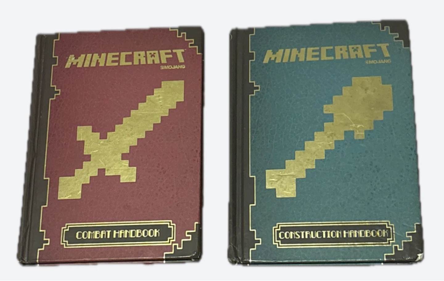 Minecraft Combat & Construction Handbooks (Set of 2)