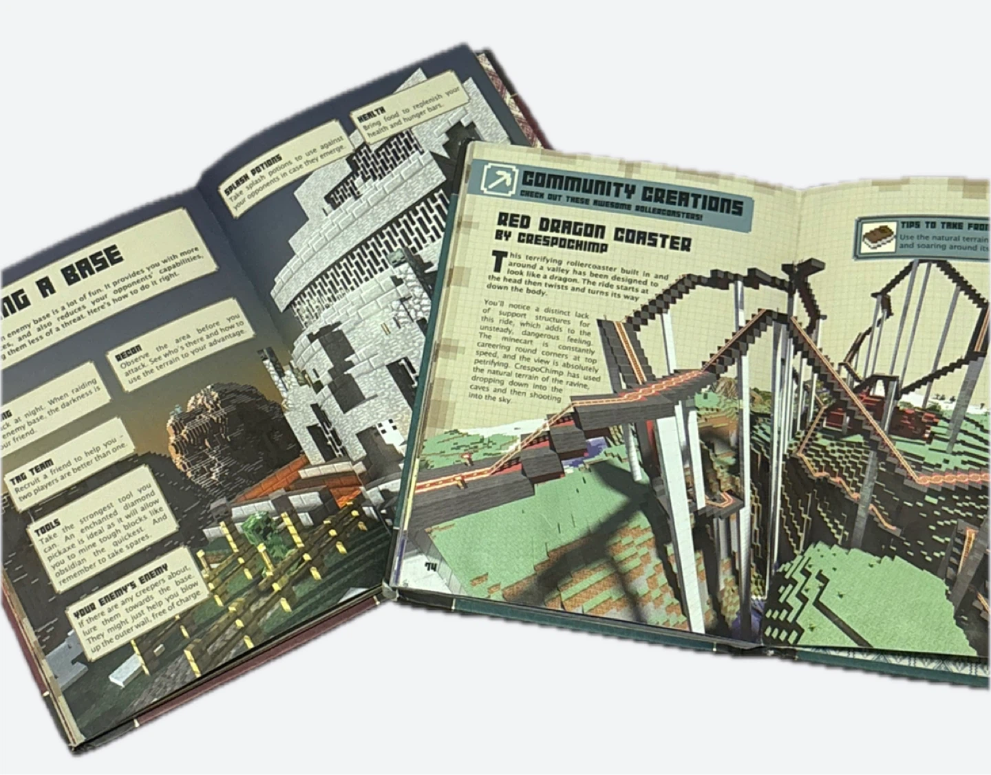 Minecraft Combat & Construction Handbooks (Set of 2) - photo 2