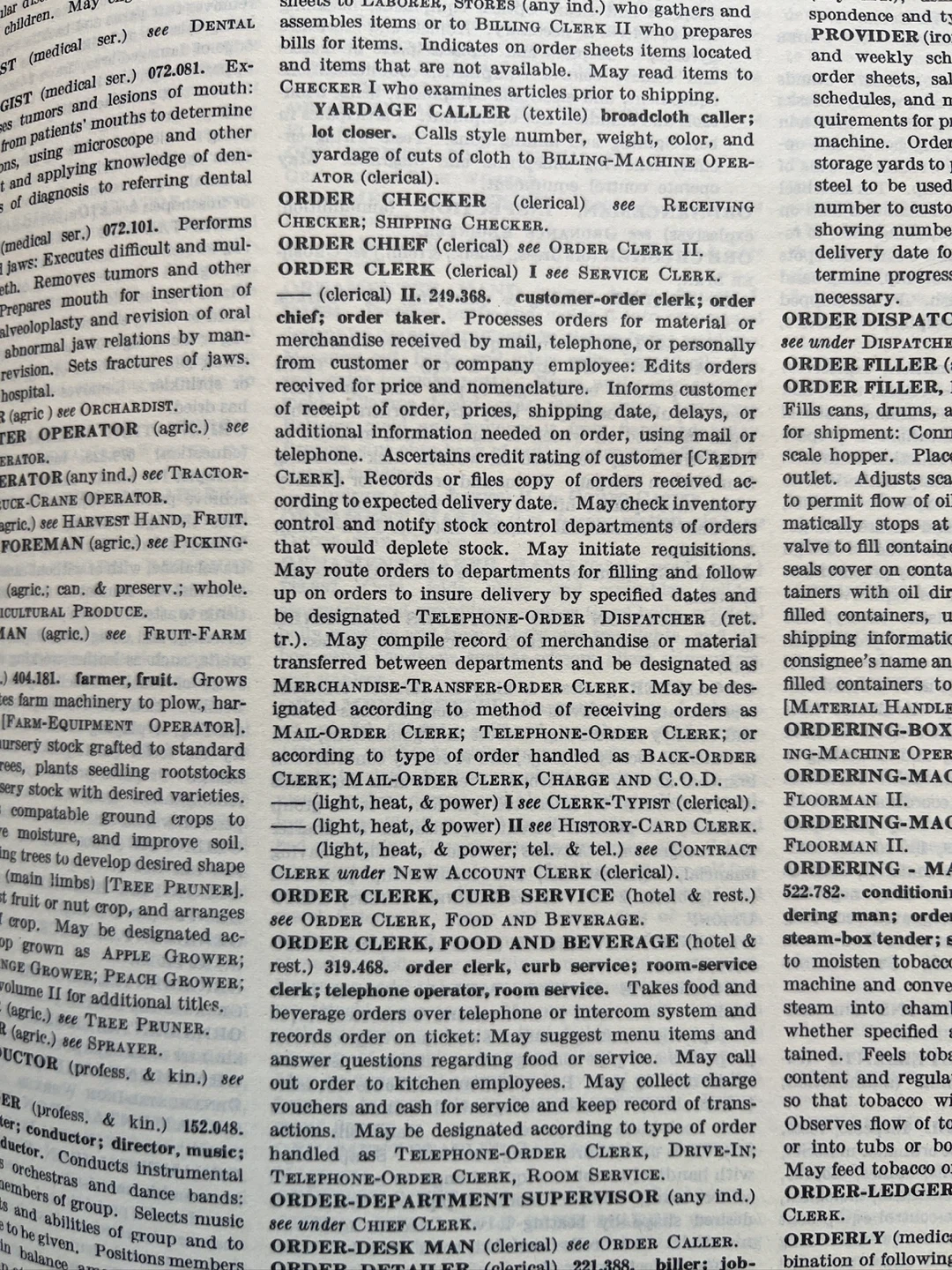 extremely rare book of occupational titles from 1965 - photo 4
