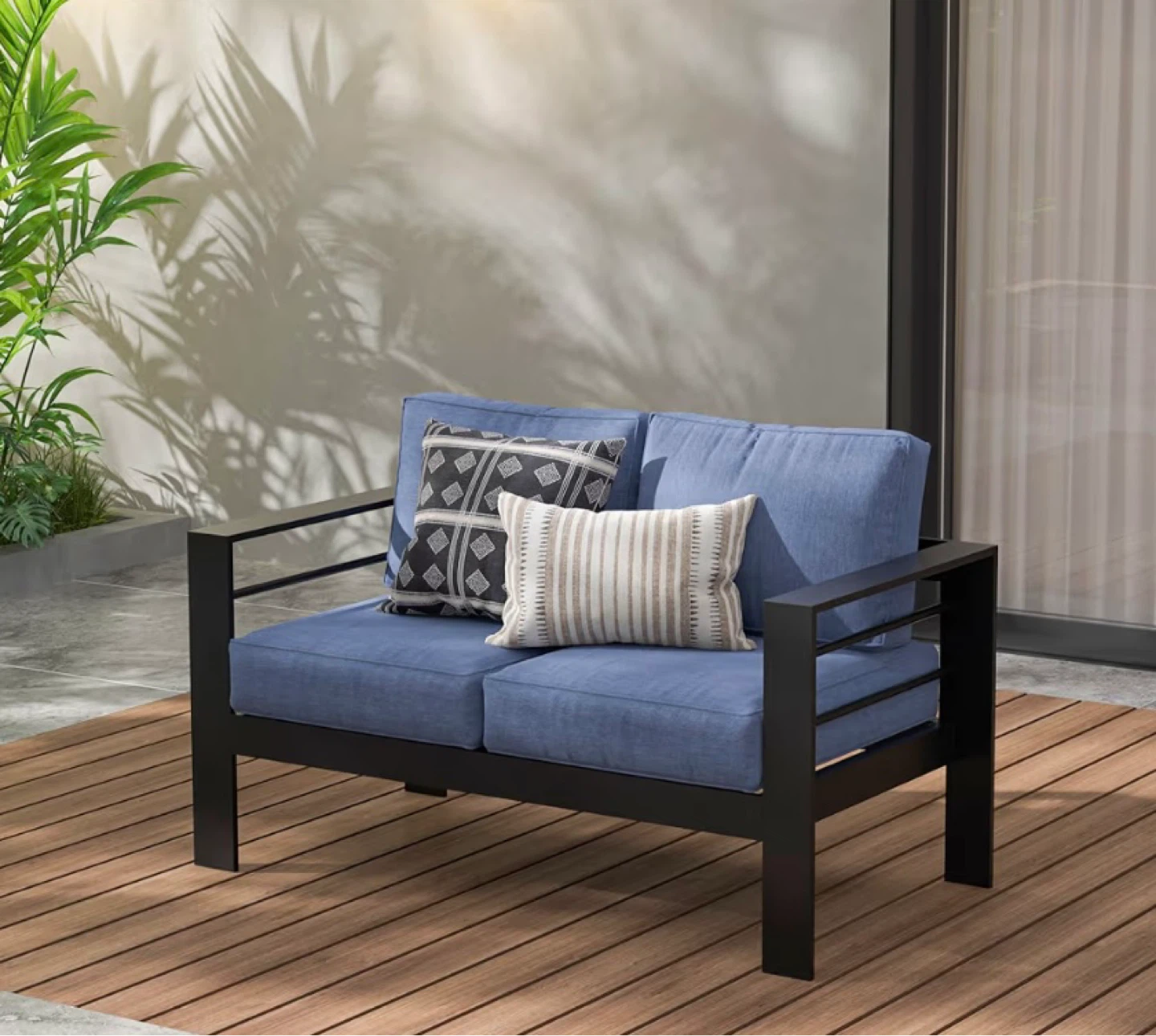 Wisteria Lane Outdoor Loveseat - photo 3