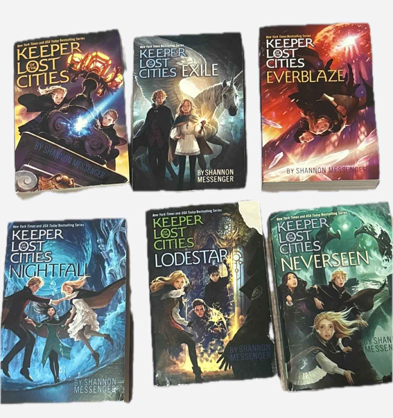Keeper of the Lost Cities Book Series by Shannon Messenger