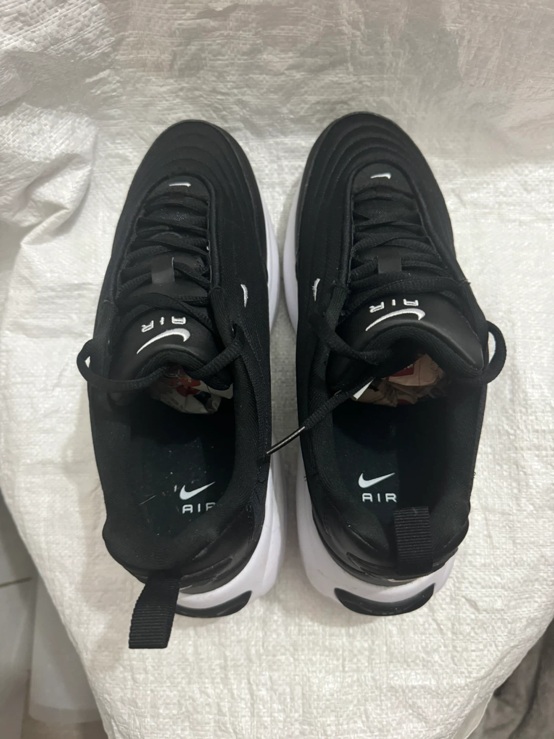 Nike Air Max Men's Running Shoes Black White Size 10 - photo 3