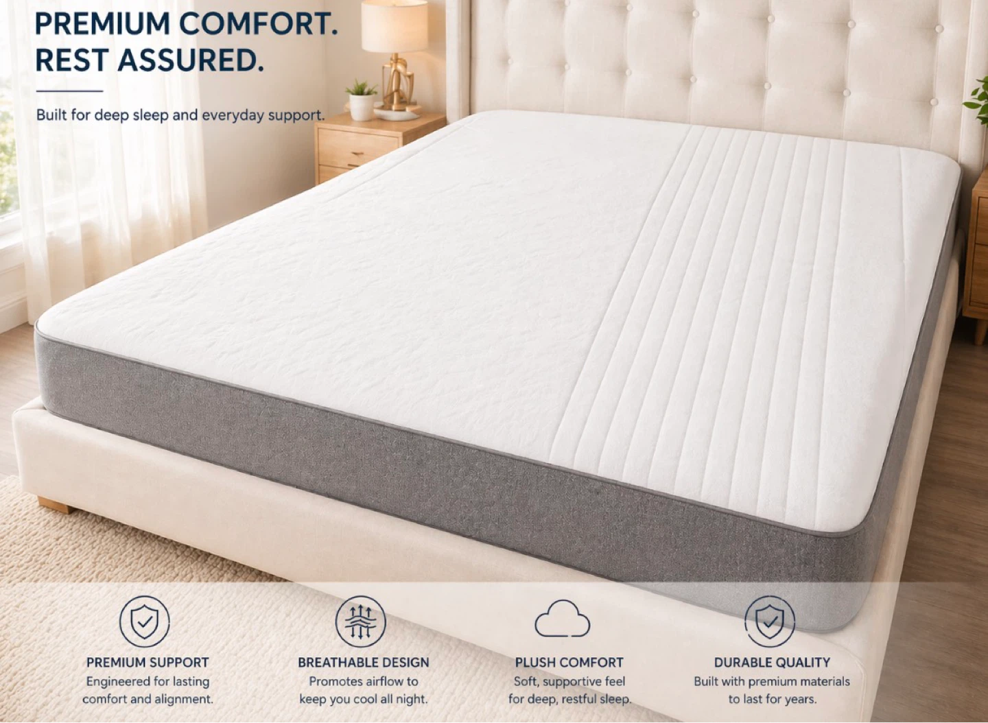 Queen Size Mattress - Premium Comfort - photo 3