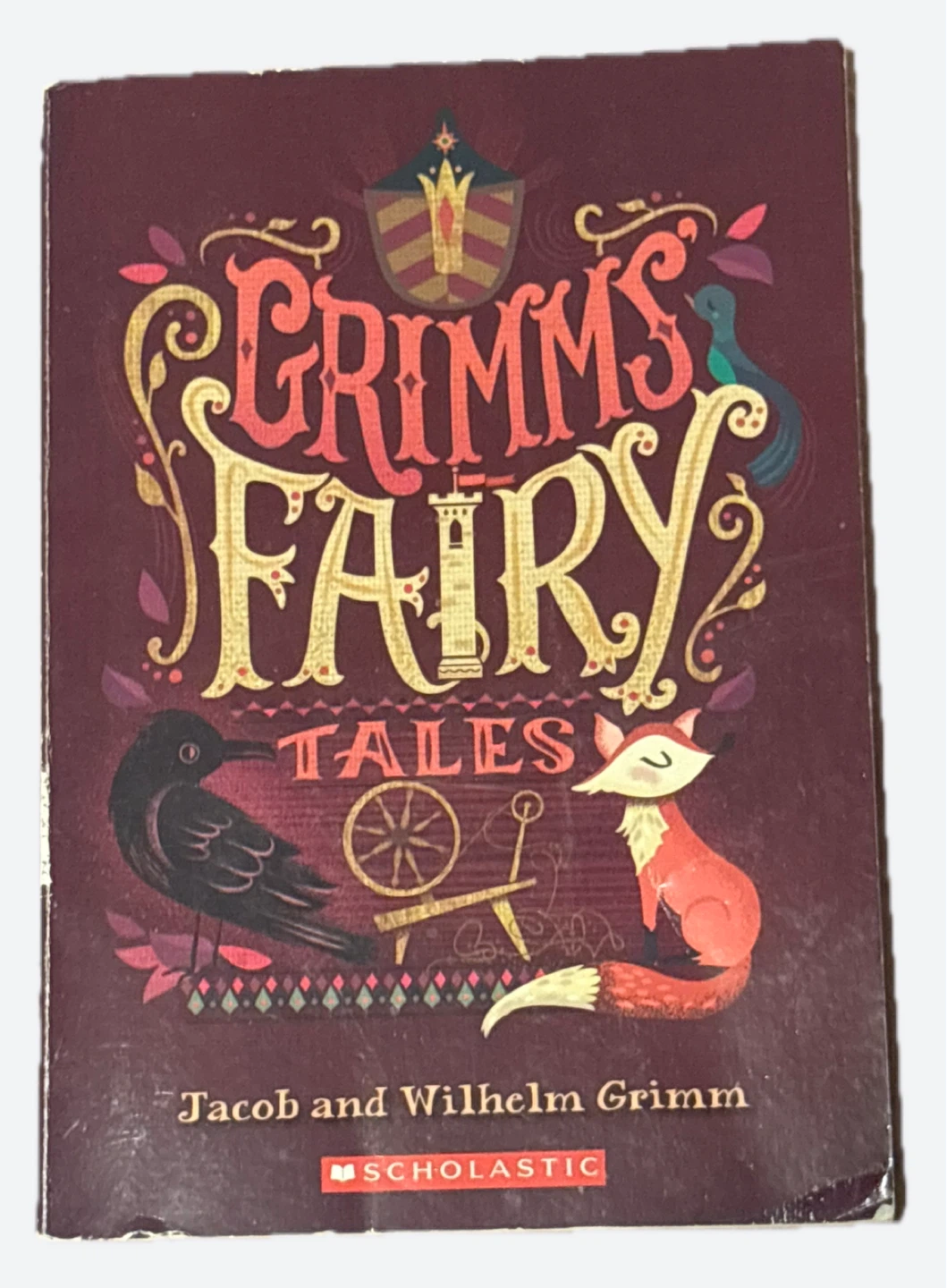 Grimm's Fairy Tales Book by Jacob and Wilhelm Grimm