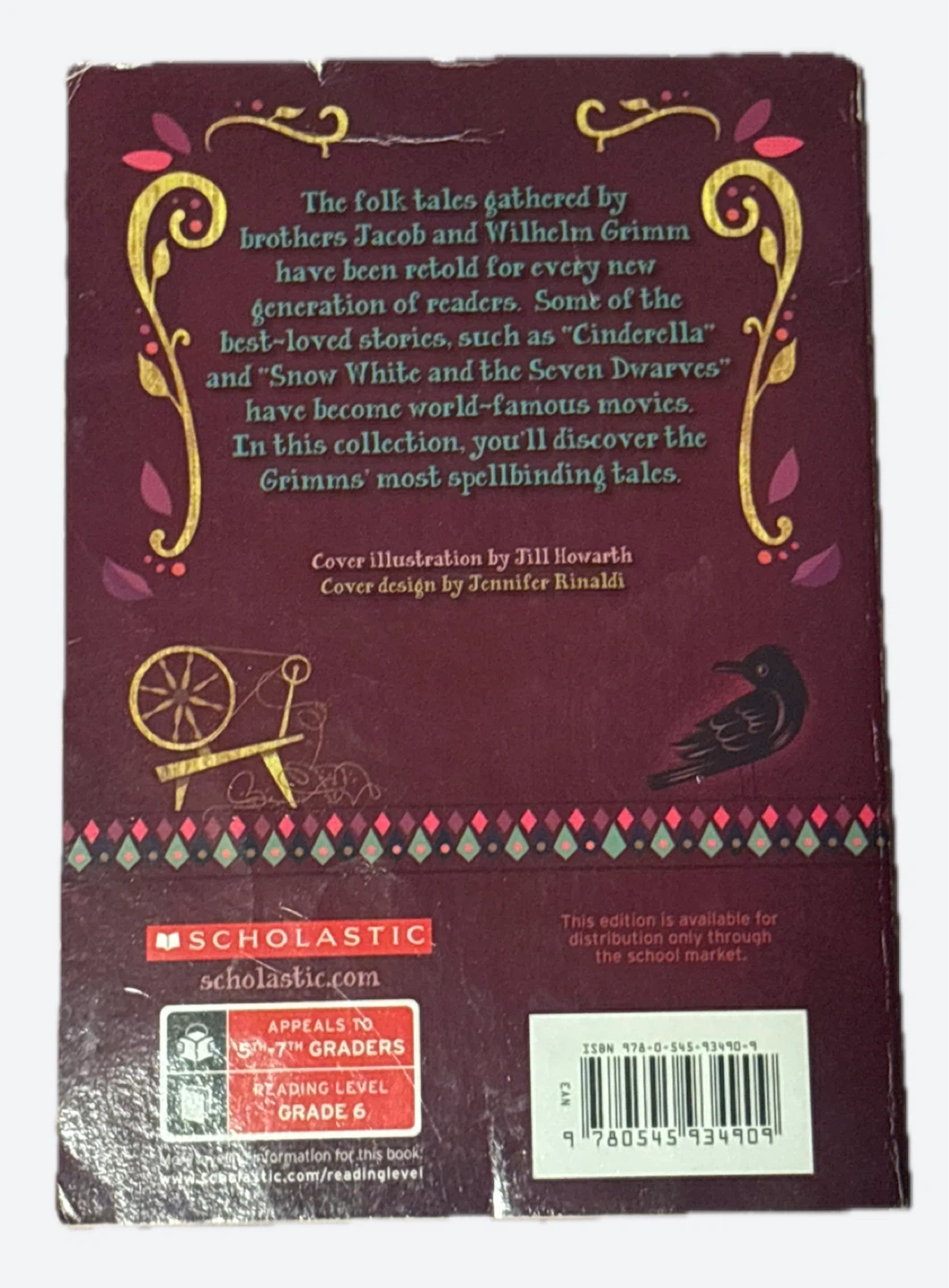Grimm's Fairy Tales Book by Jacob and Wilhelm Grimm - photo 2