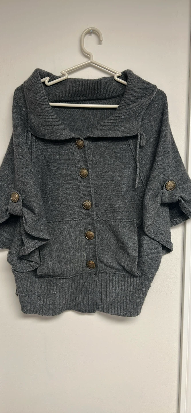 Grey Knit Cardigan - photo 4