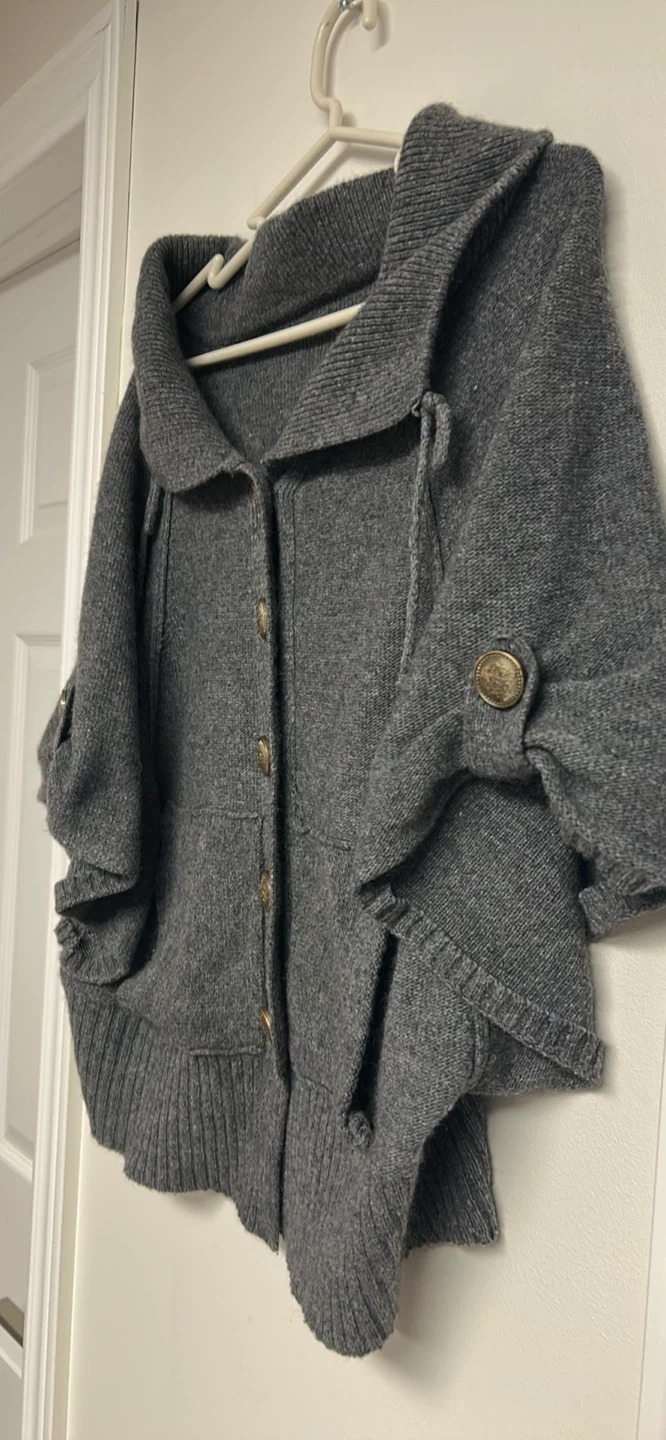 Grey Knit Cardigan - photo 2