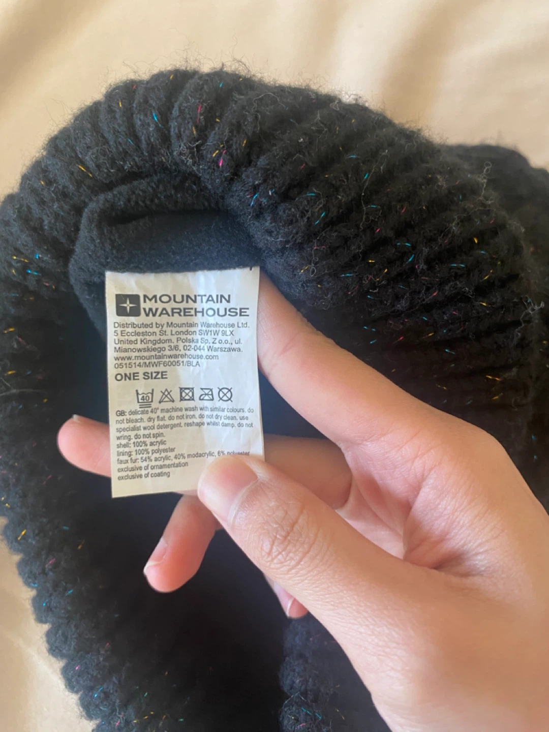 Mountain Warehouse Black beanie - photo 2