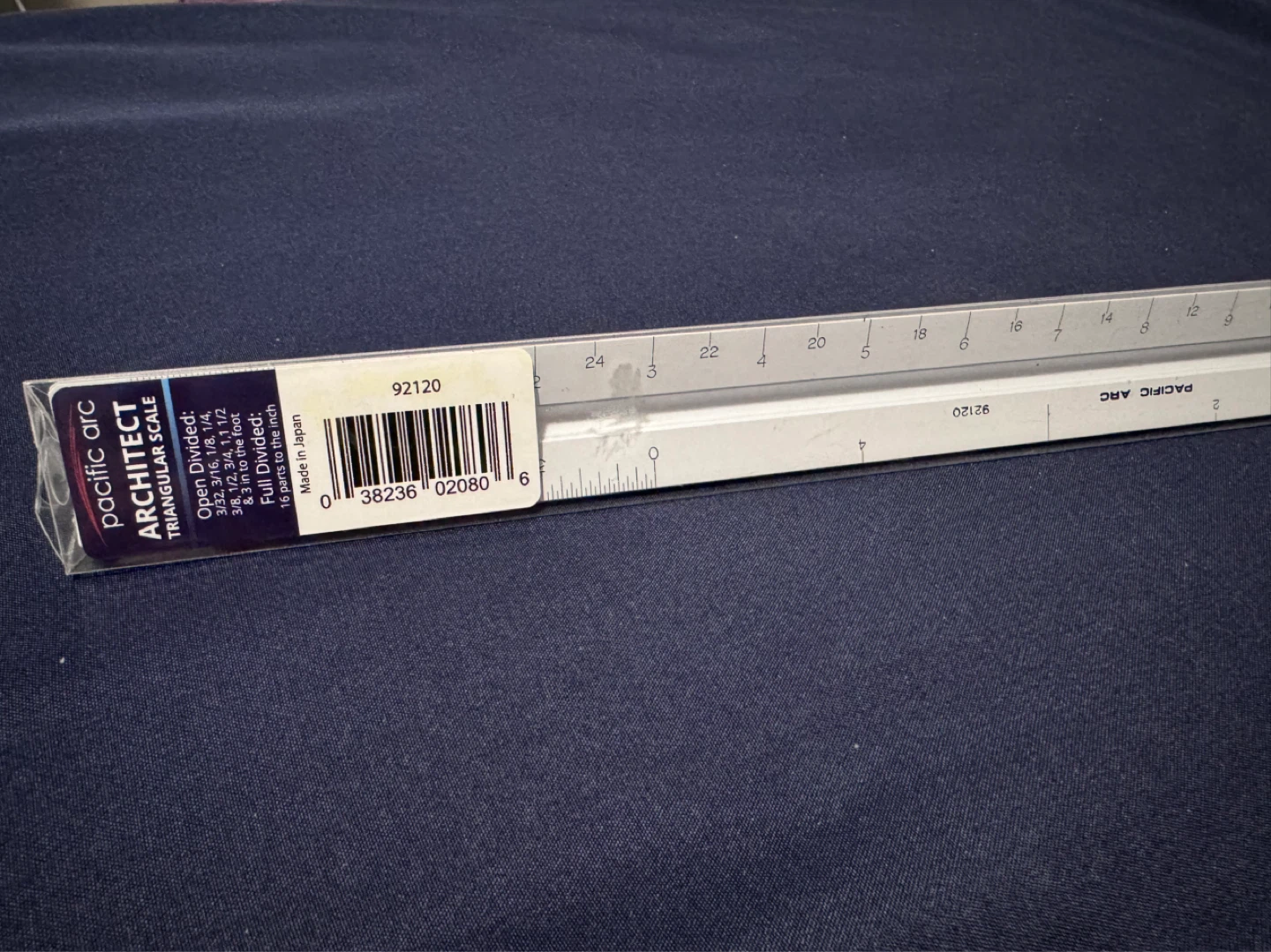 pacific arc Architect Triangular Scale Ruler