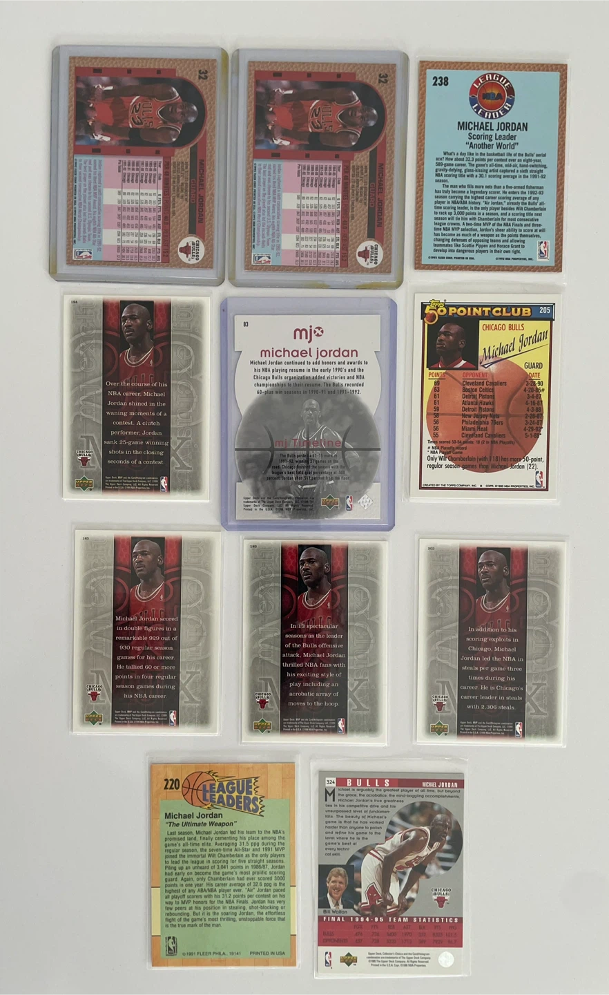 Michael Jordan Basketball Cards - photo 2