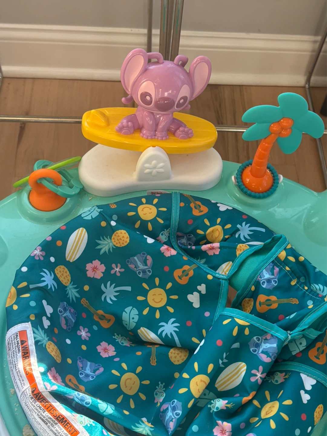 Bright Starts Disney Stitch Little Ohana Baby Activity Jumper - photo 2