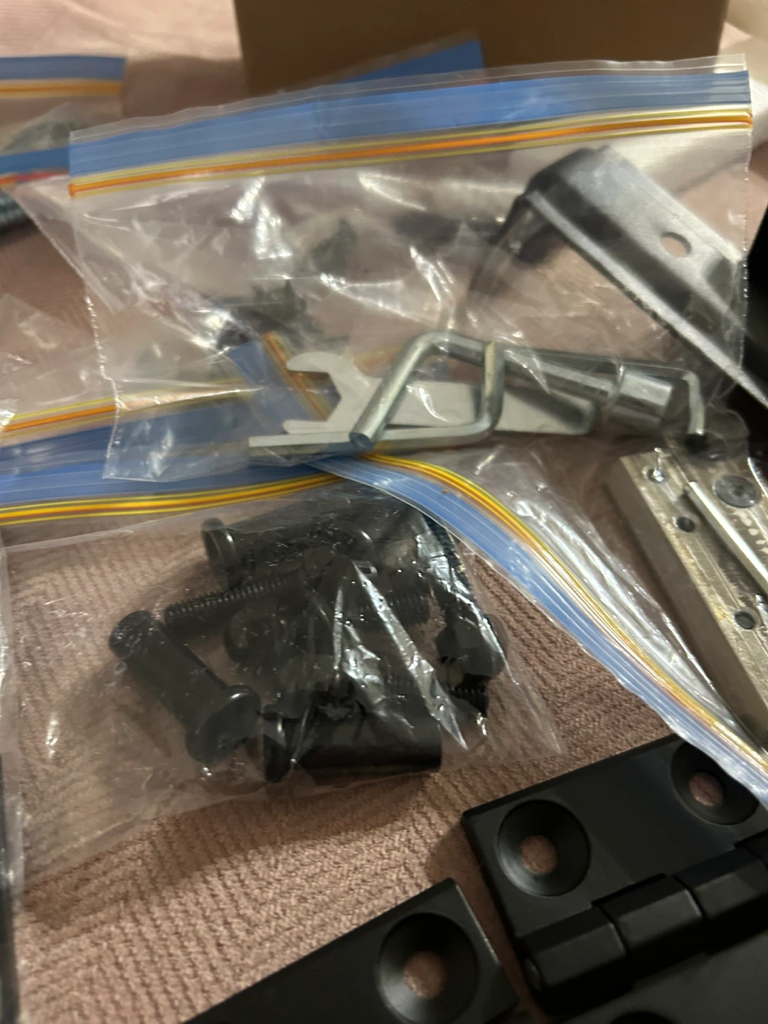 New-Black Sliding Barn Door Hardware Kit - photo 5