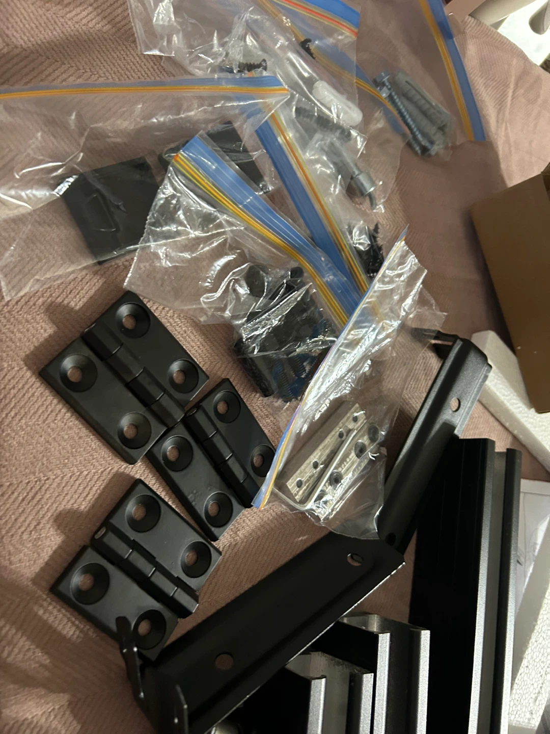 New-Black Sliding Barn Door Hardware Kit - photo 3
