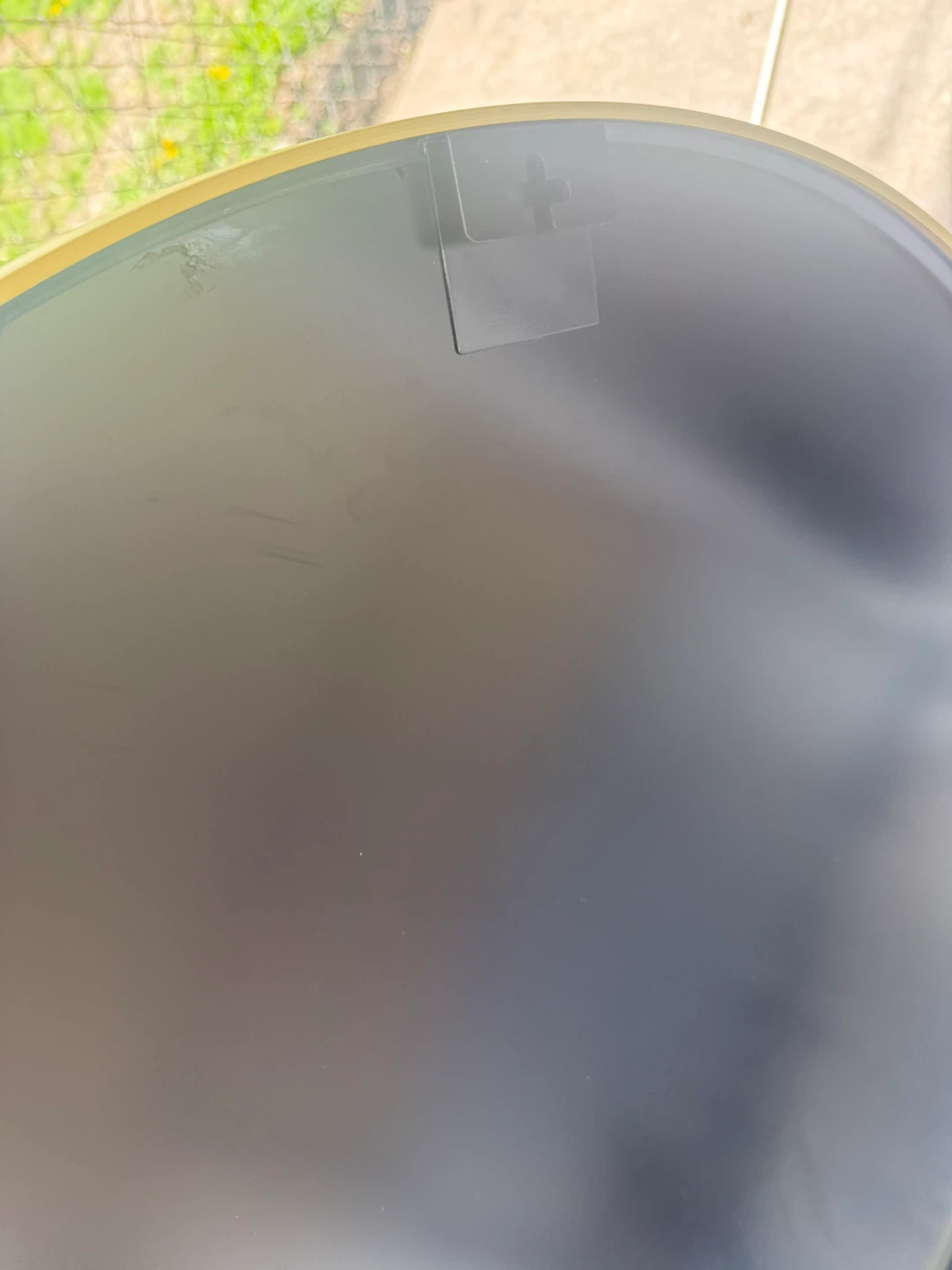 Gold Round Wall Mirror - photo 3
