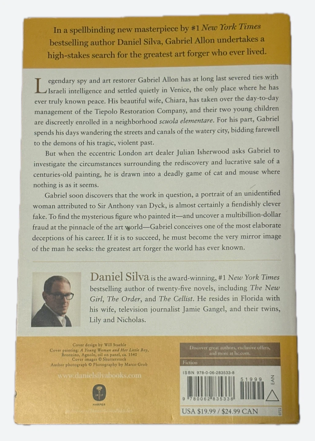 Portrait of an Unknown Woman by Daniel Silva - Hardcover - photo 2