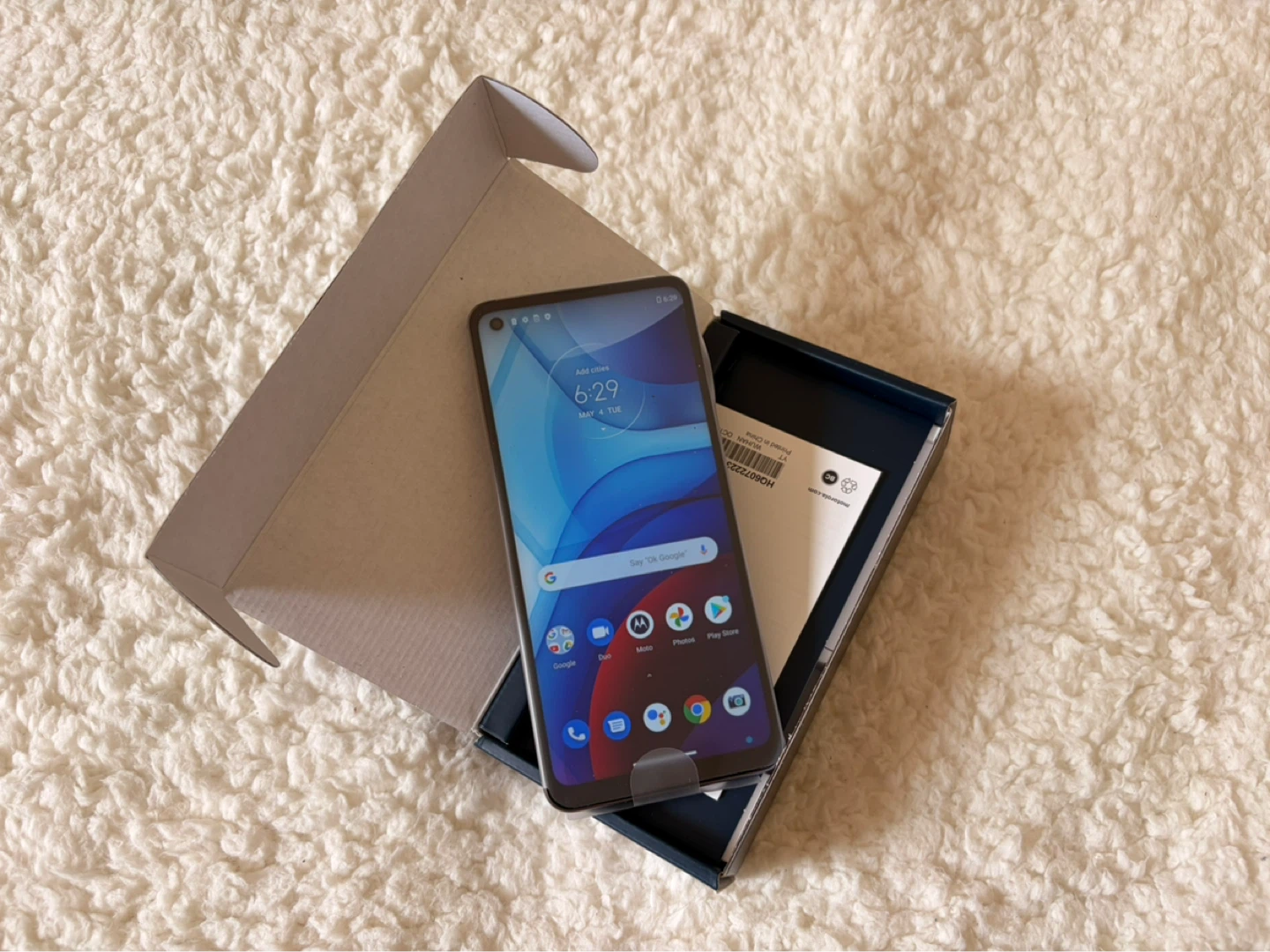 New Motorola Moto G Power 2021 4/64GB Smartphone - Gray - photo 2