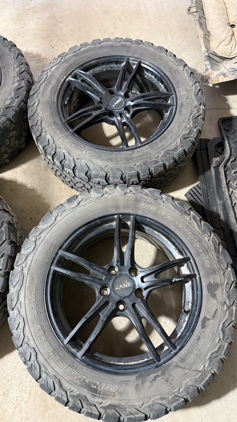 17” ENVY Alloy Rims 5x114.3 + Spline Lug Nuts (12x1.5) - photo 3