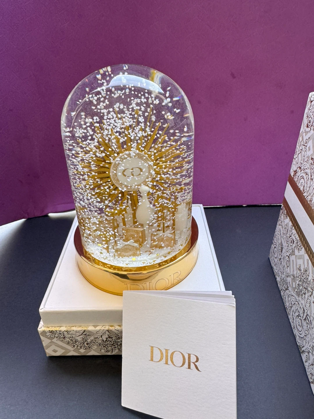 Christian Dior Snow Globe