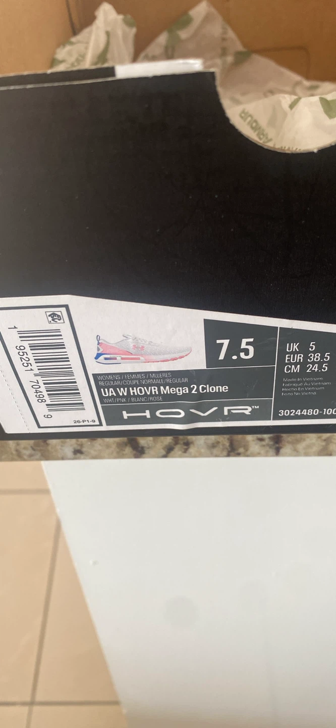 Under Armour HOVR Mega 2 Clone Women's Running Shoes Size 7.5 - photo 3