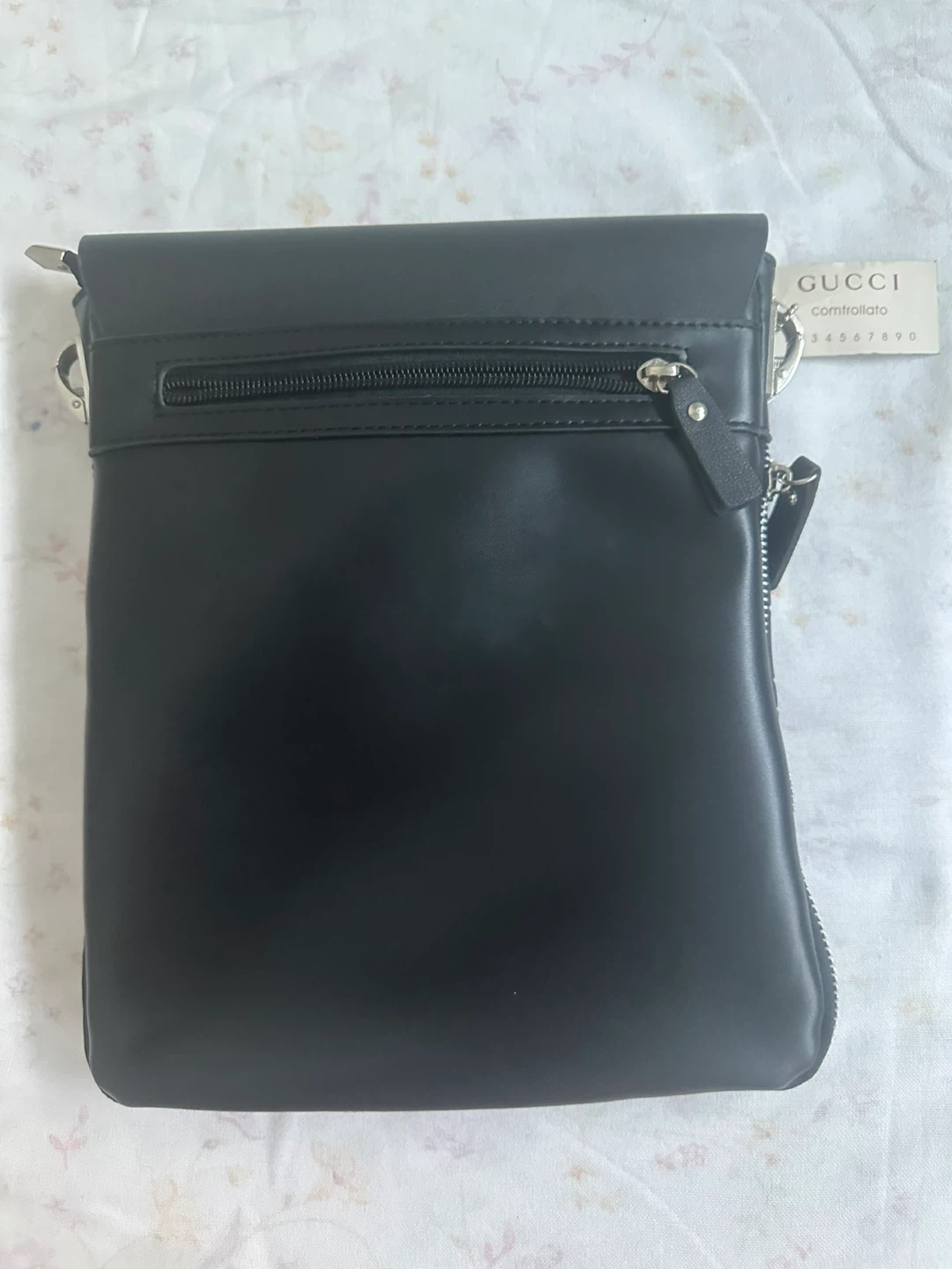Black Monogram Messenger Bag - photo 2
