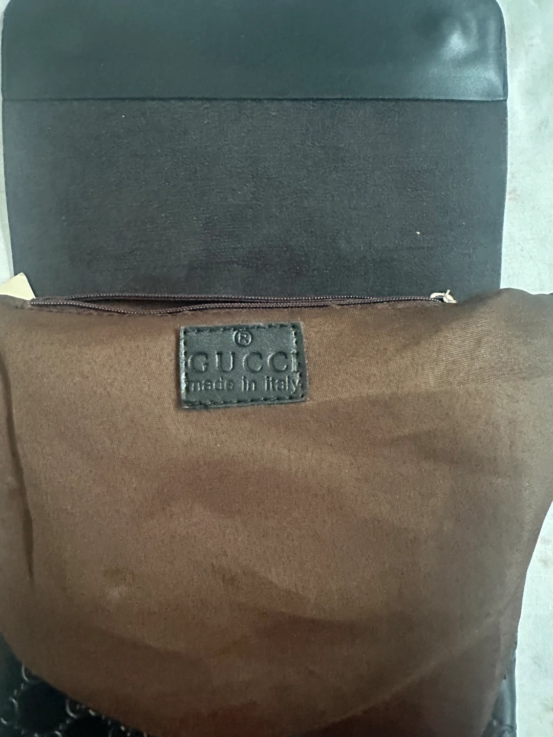 Black Monogram Messenger Bag - photo 3