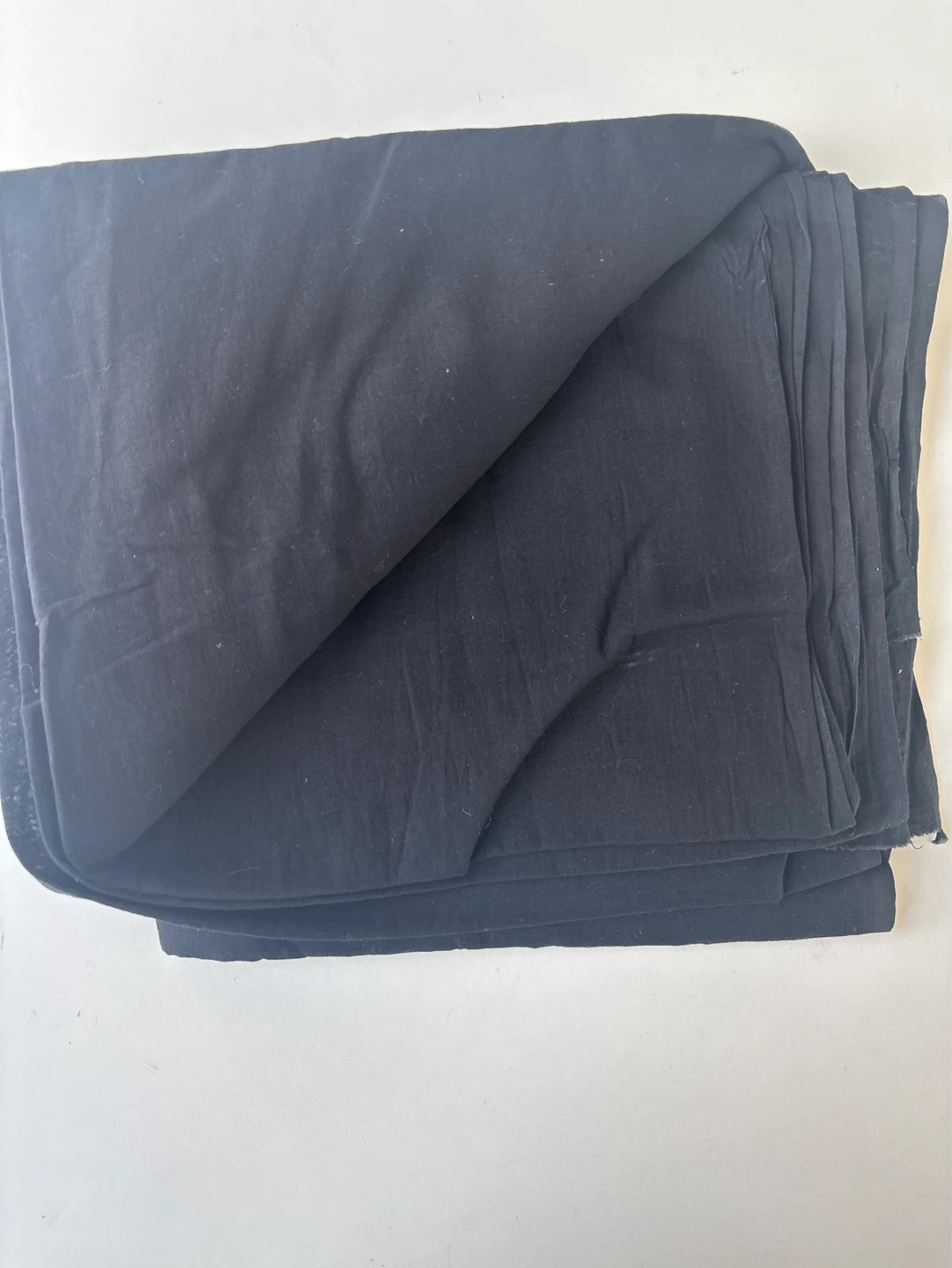 100% cotton Black Fabric/ padre 2.5 meter/44” - photo 2