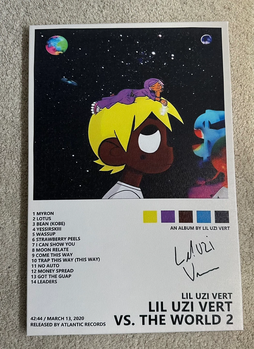 Hip-hop/Rap posters on canvas