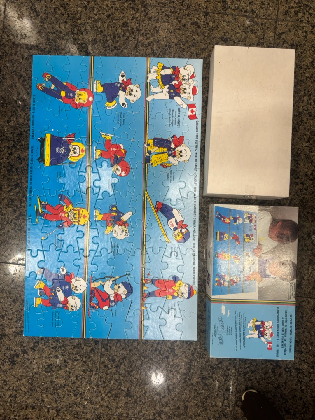 VINTAGE Calgary 1988 Official Olympic Jigsaw Puzzle 🌱