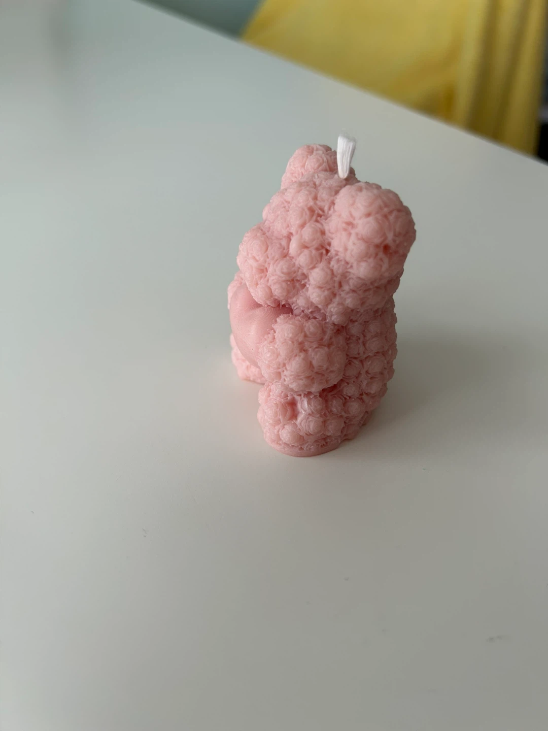 New Pink Teddy Bear Candle - photo 4