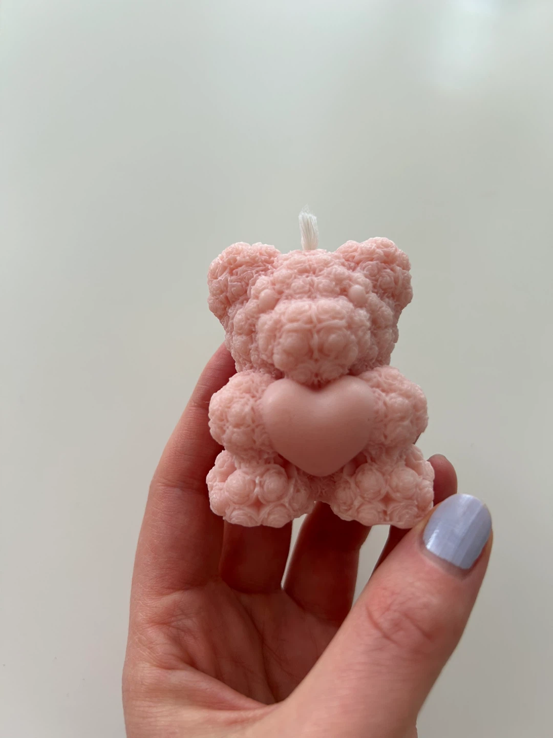 New Pink Teddy Bear Candle - photo 2