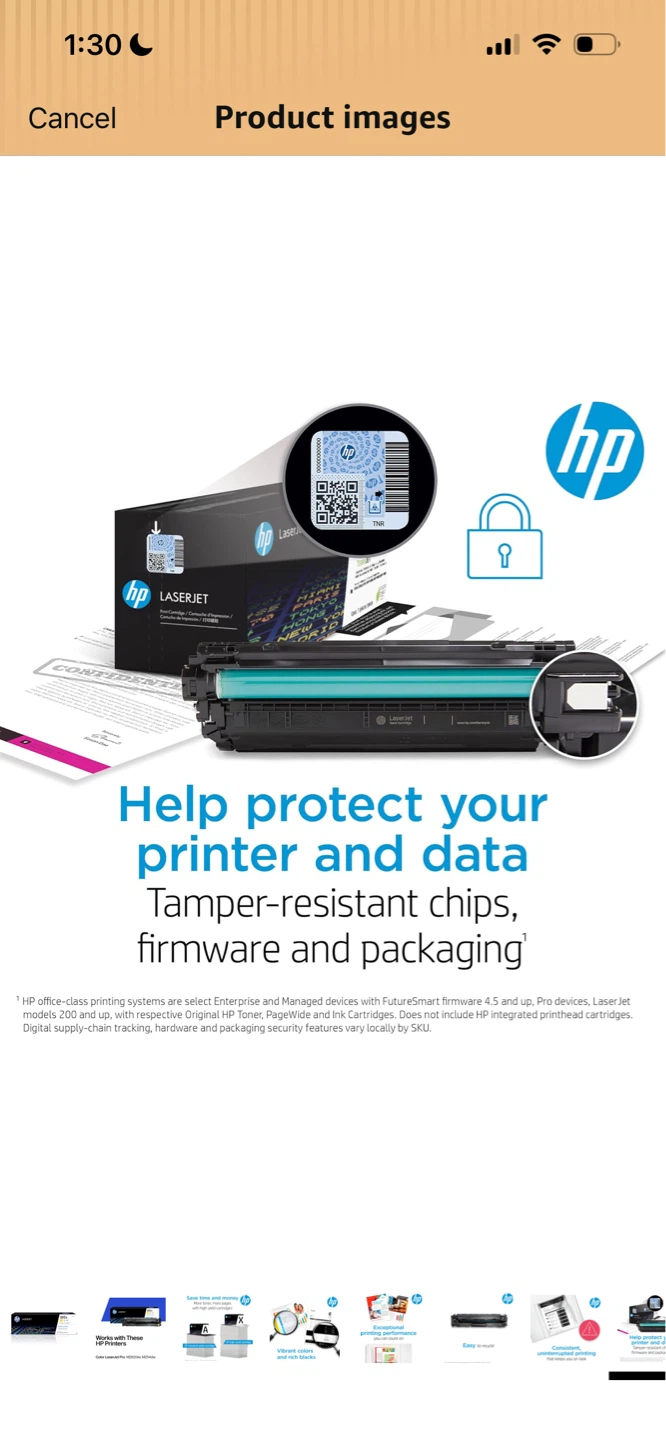 New-HP LaserJet 202A Yellow Toner Cartridge - photo 2