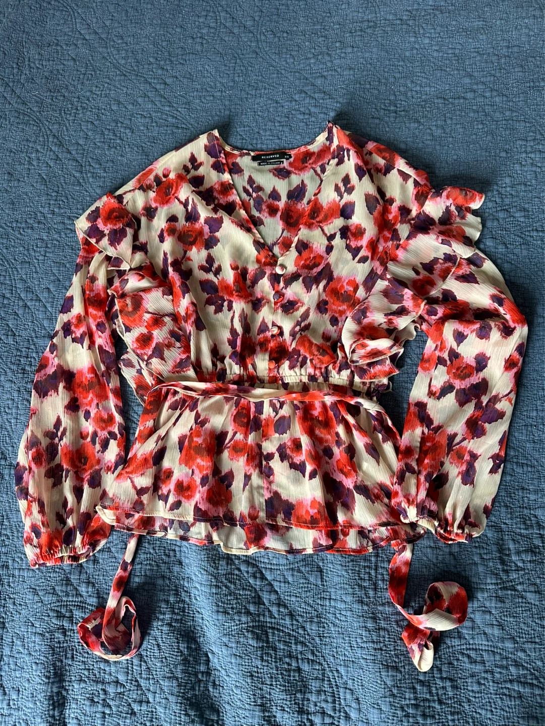 Floral Print Blouse - photo 3