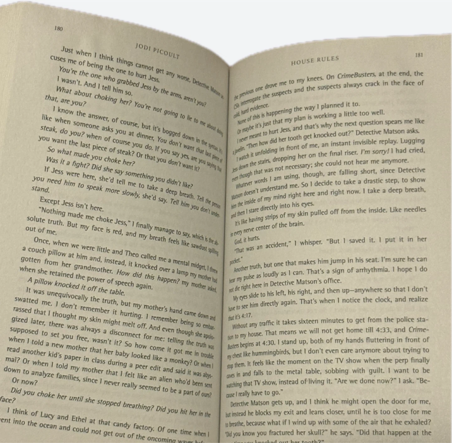 Jodi Picoult House Rules Novel - photo 3