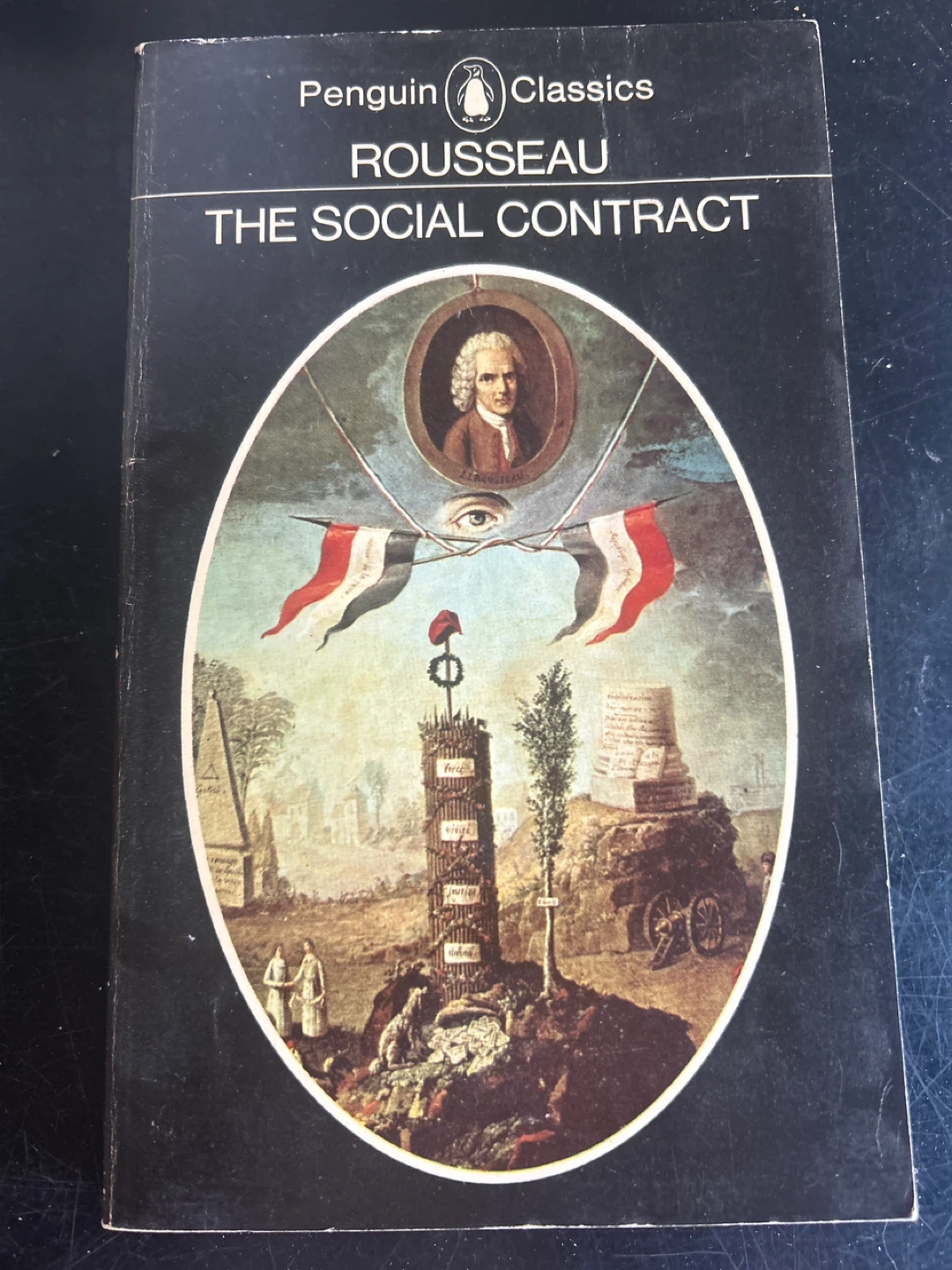 🌱Rousseau The Social Contract Penguin Classics Paperback Book