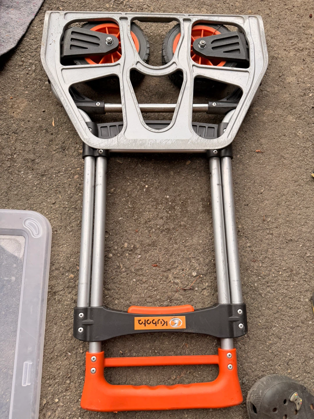 Kubota Folding Hand Truck Trolley Cart