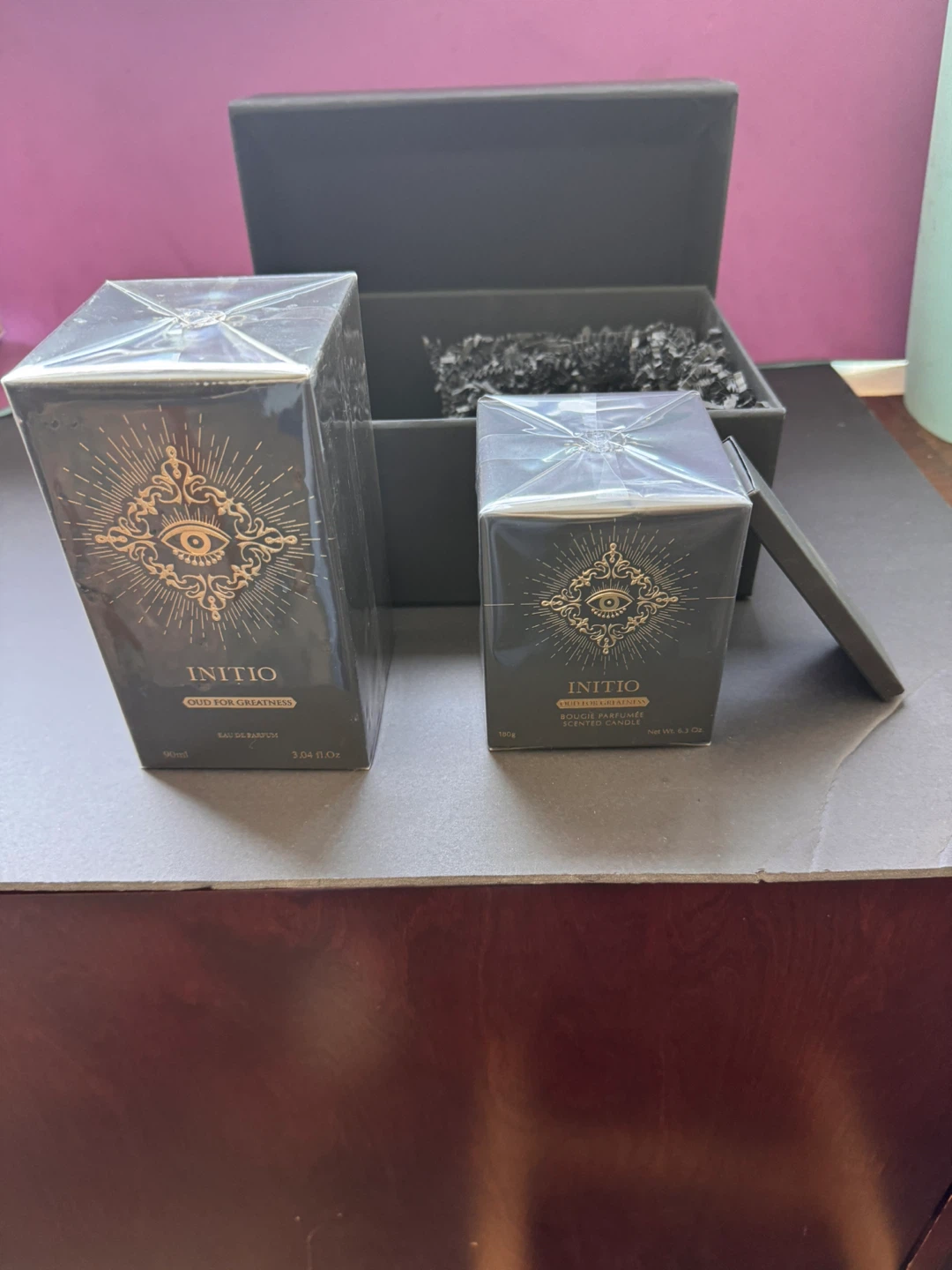Initio Oud for Greatness Eau de Parfum & Scented Candle Set - photo 4