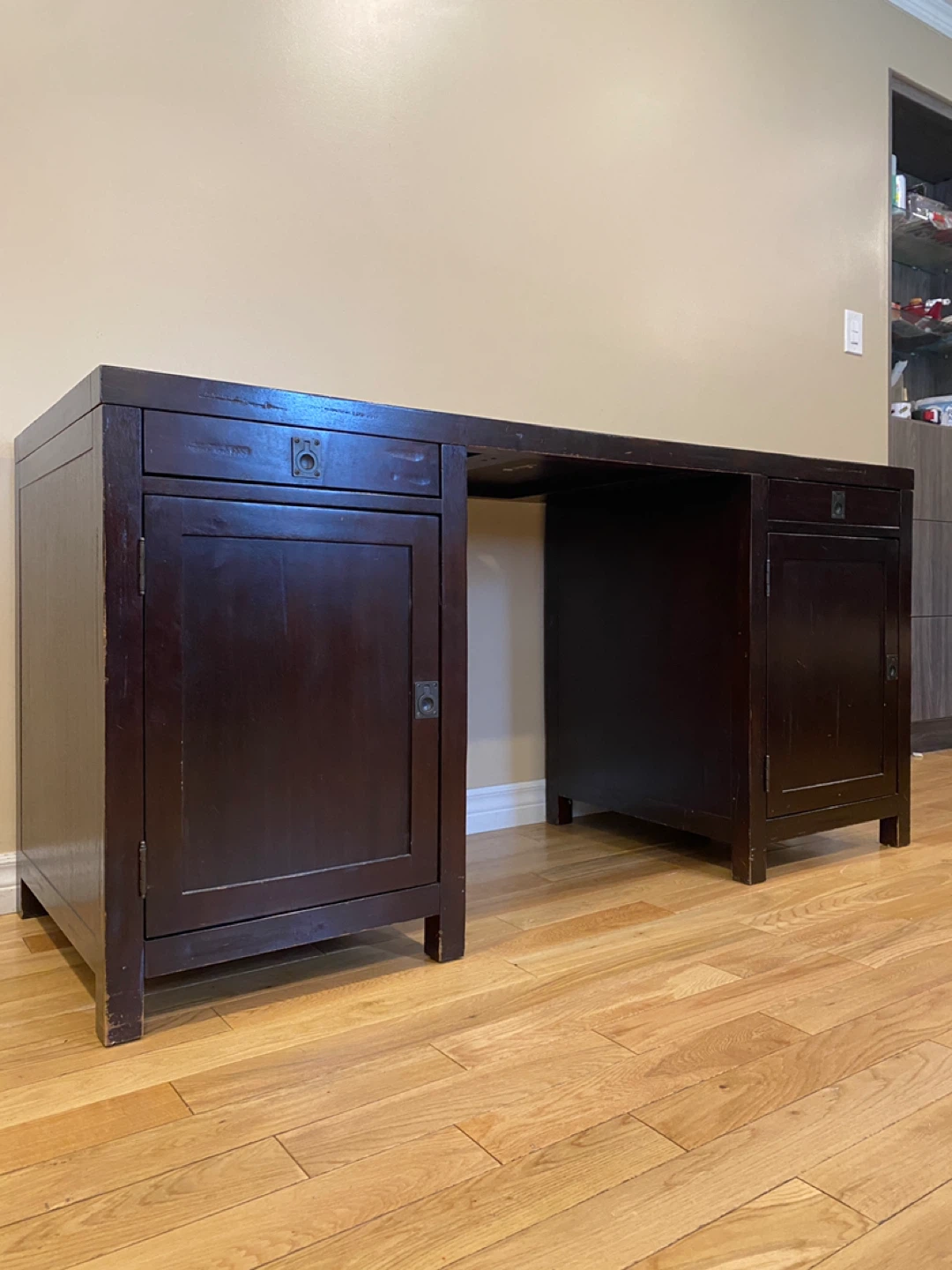 Pottery Barn 63” Solid Wood Desk (CAN DELIVER) - photo 3