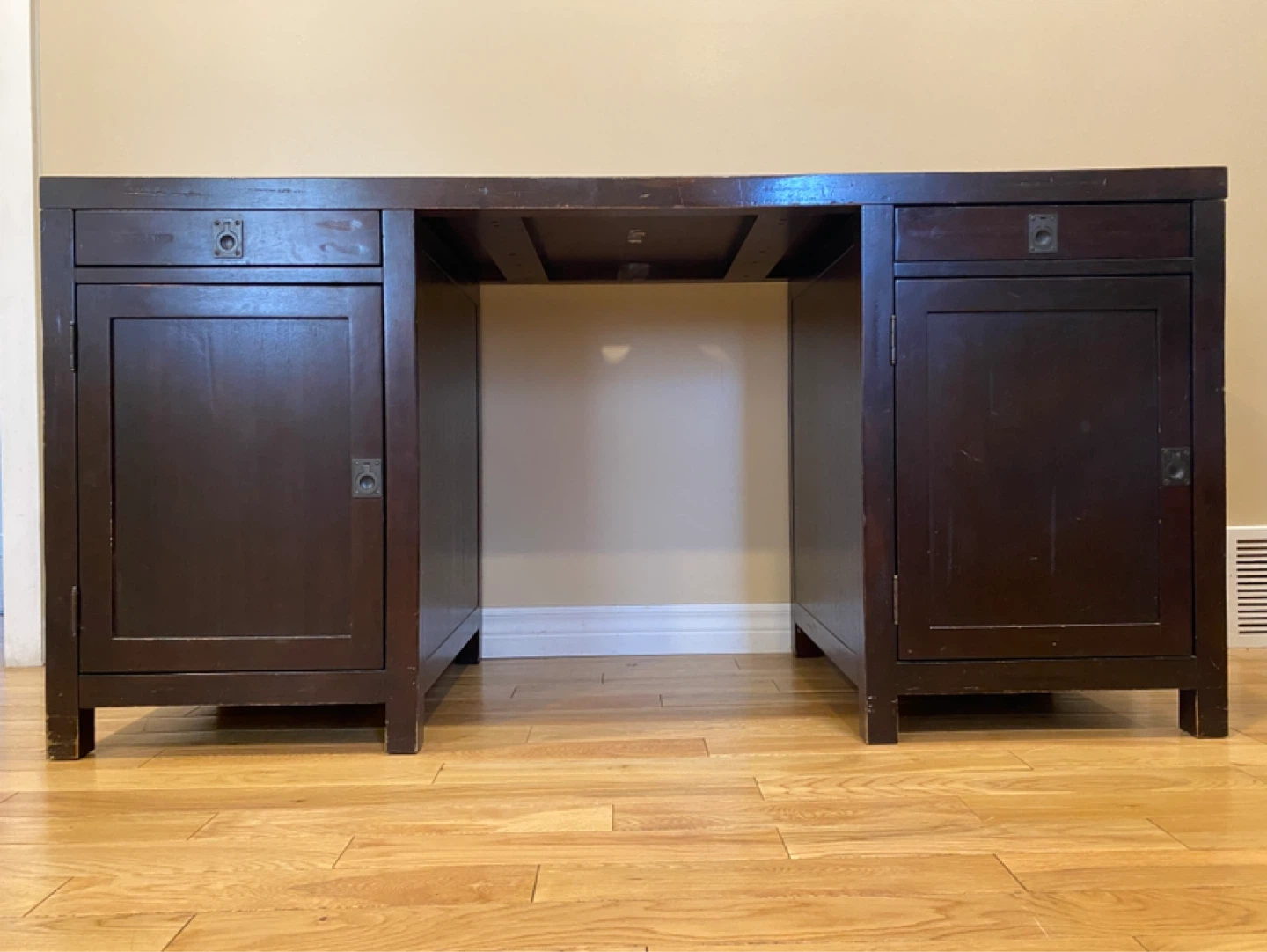 Pottery Barn 63” Solid Wood Desk (CAN DELIVER)
