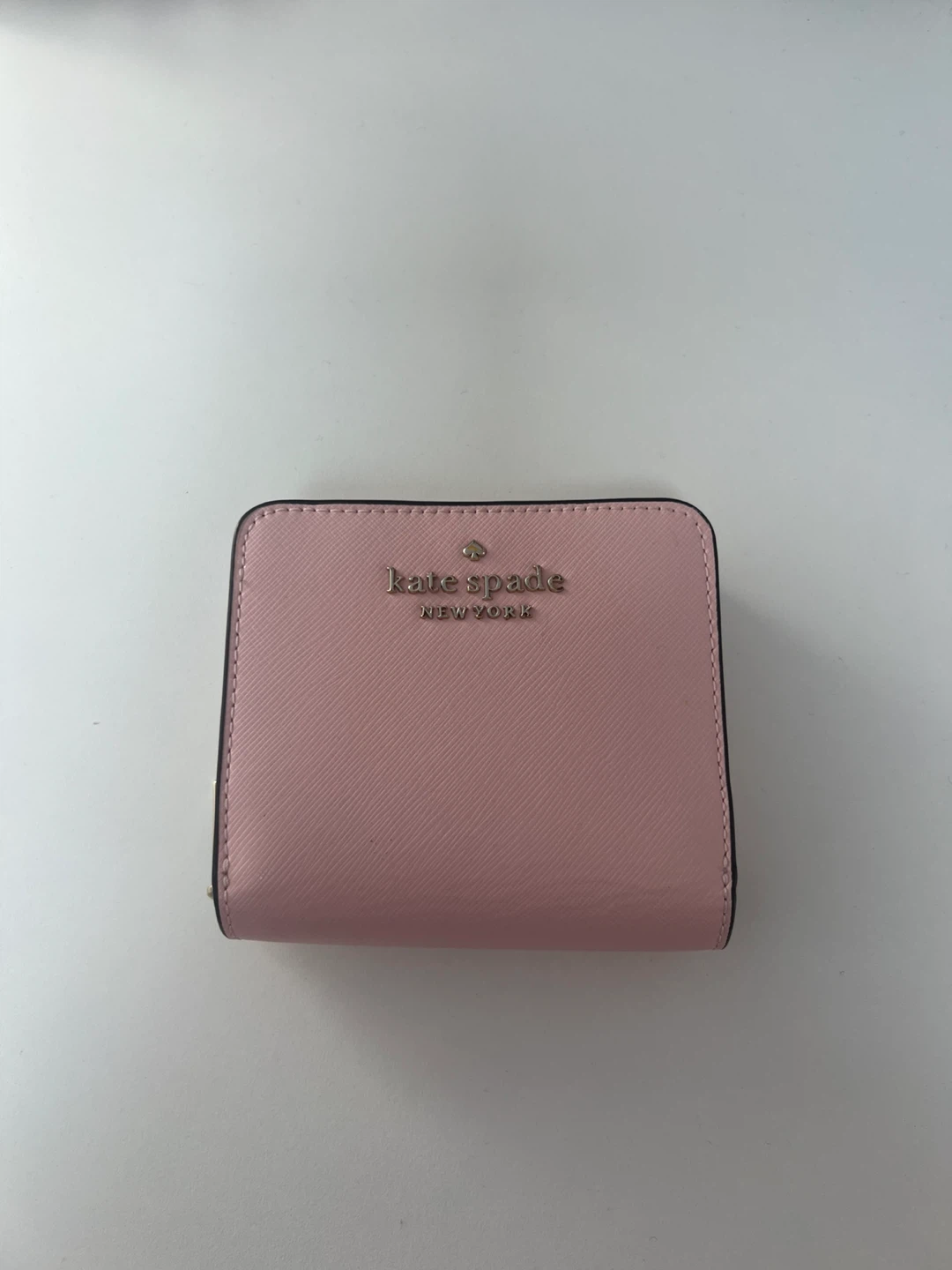Kate Spade Pink Leather Bifold Wallet