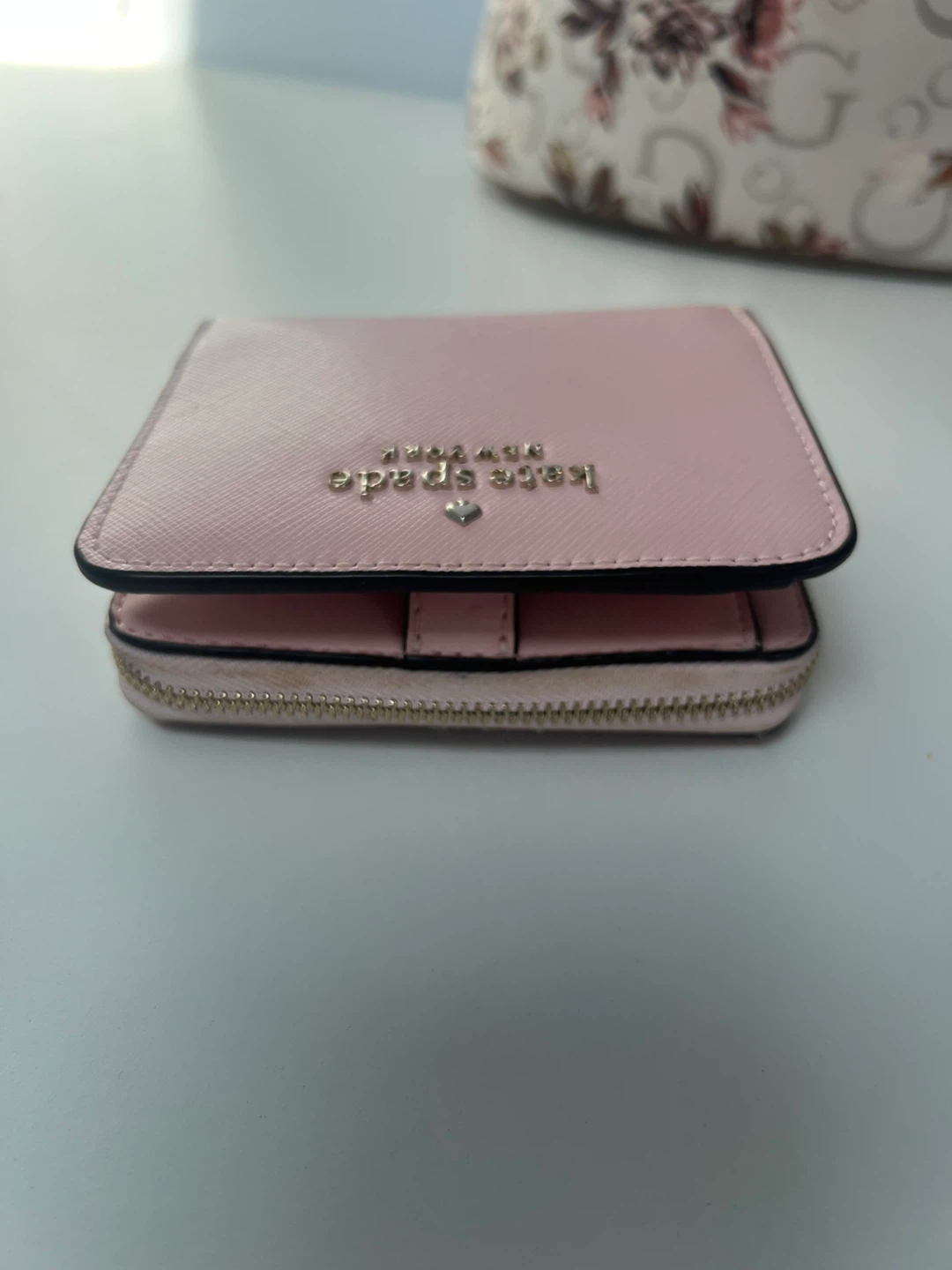 Kate Spade Pink Leather Bifold Wallet - photo 3