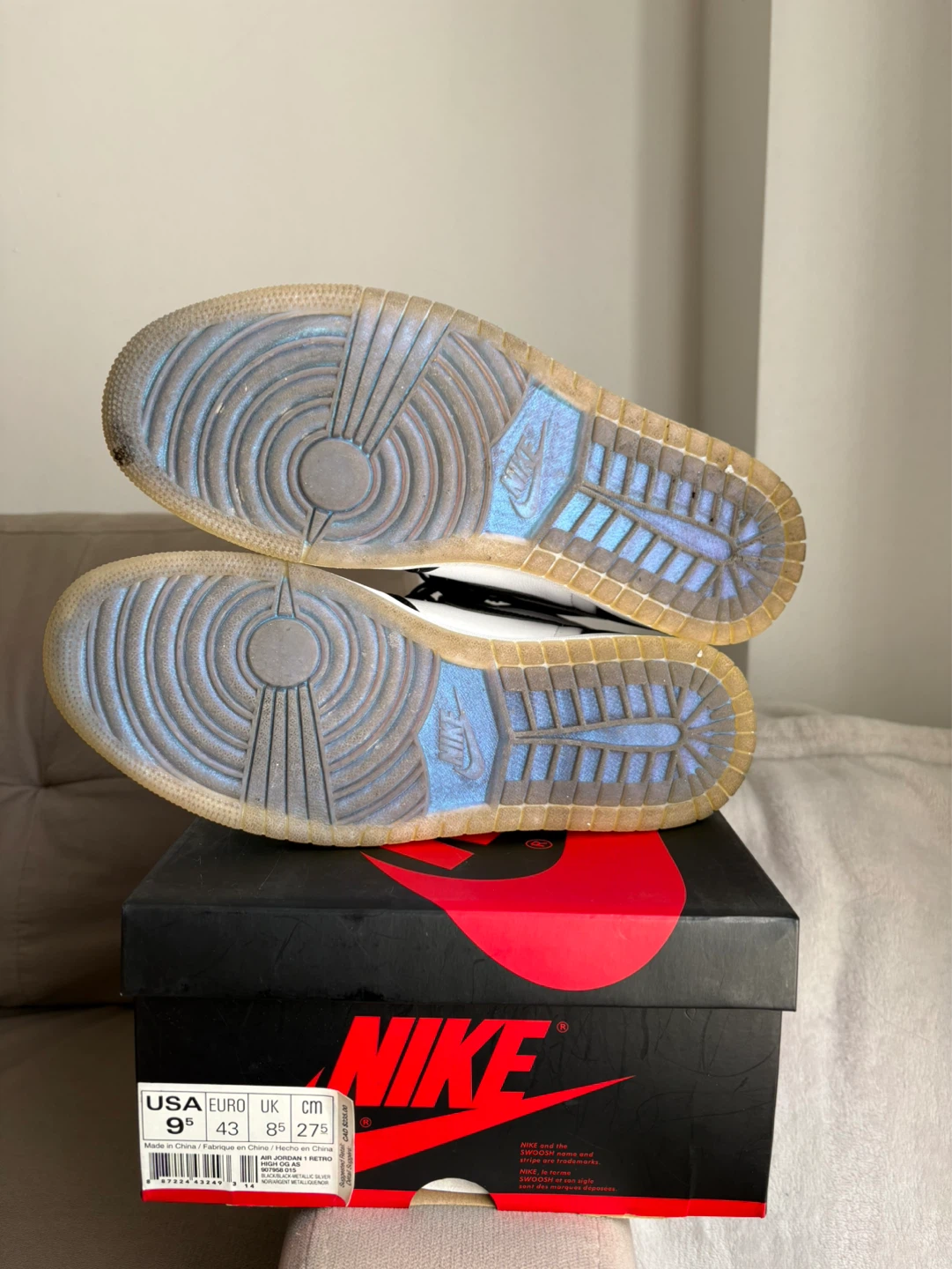 Jordan 1 Retro All-Star Chameleon (2017) size 9.5 - photo 3