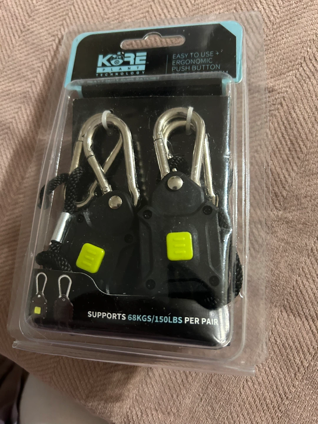 New-Kore Plant Technology 1/8" Heavy Duty Rope Ratchet Set - photo 2