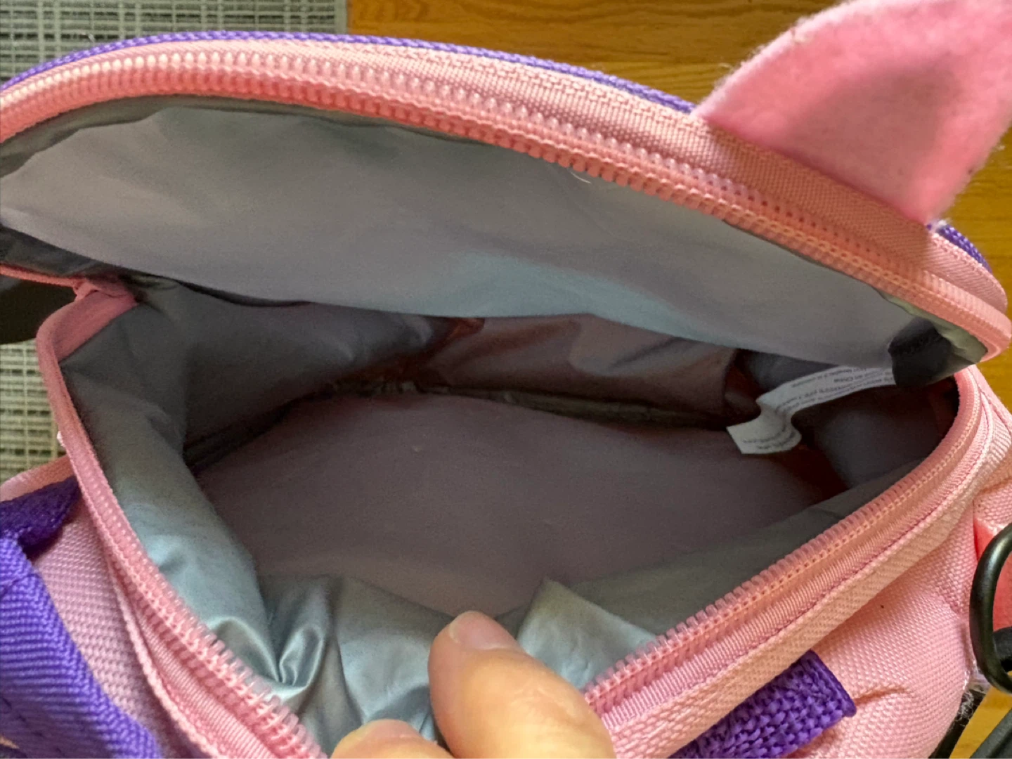 Kids Pink Cat Lunch Bag - photo 3