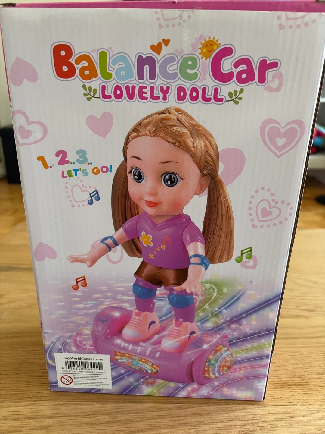 Doll Balance Car Lovely Doll Toy 🌱 - photo 3