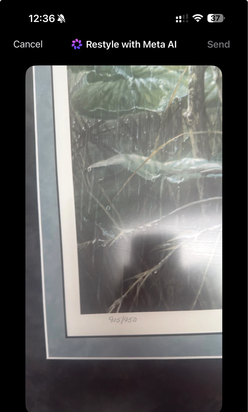Seerey-Lester "White Tiger" Art Print 1991 - photo 3