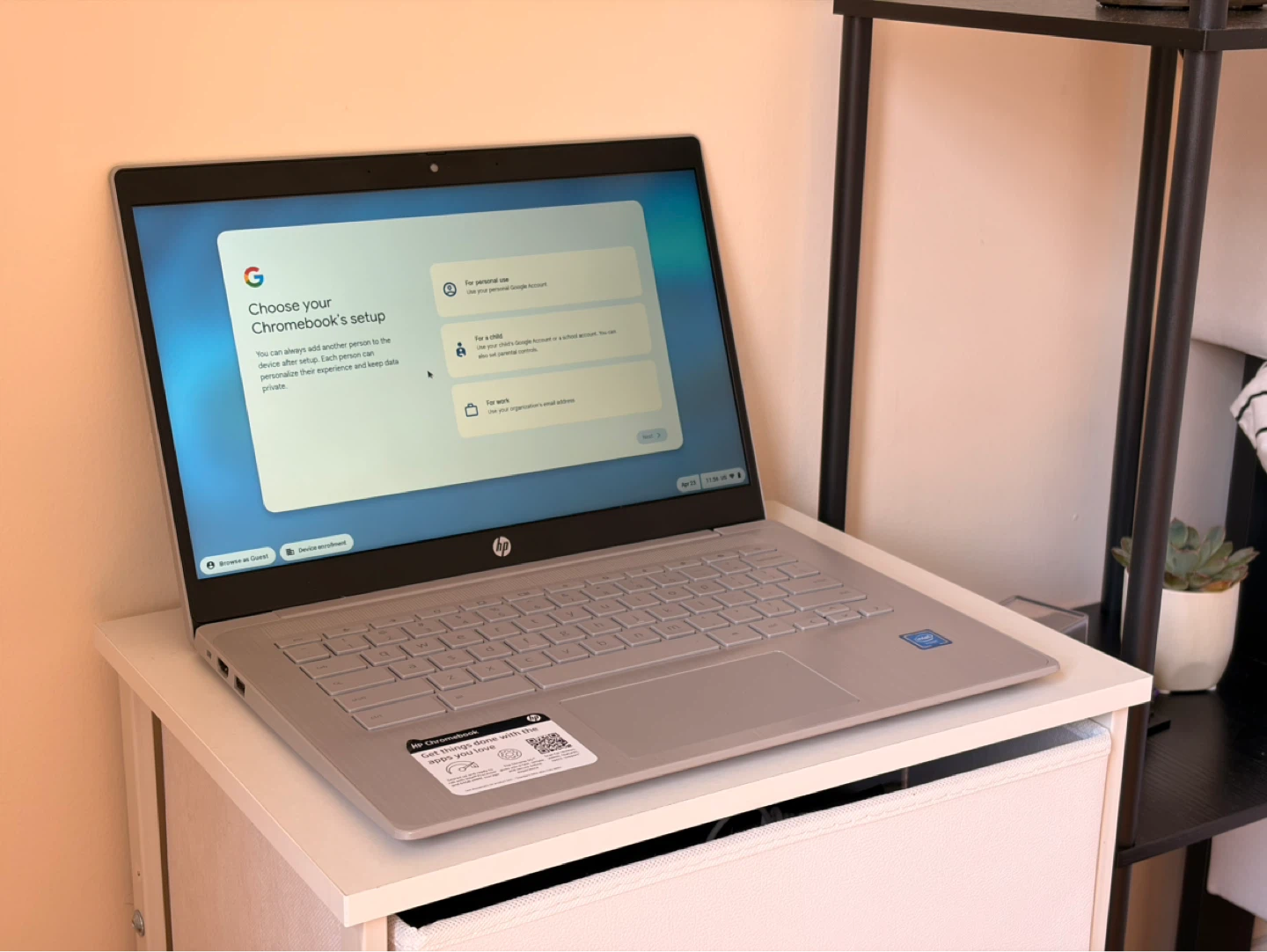HP ChromeBook 14a-ne0013dx Laptop — 4/64GB