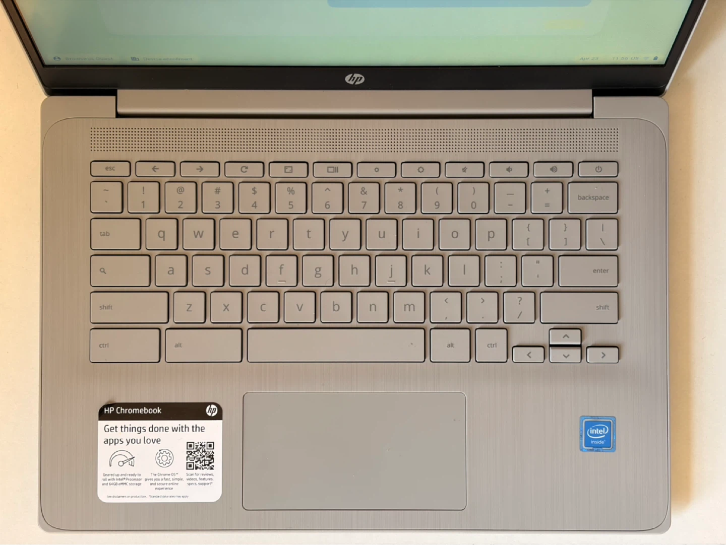 HP ChromeBook 14a-ne0013dx Laptop — 4/64GB - photo 2
