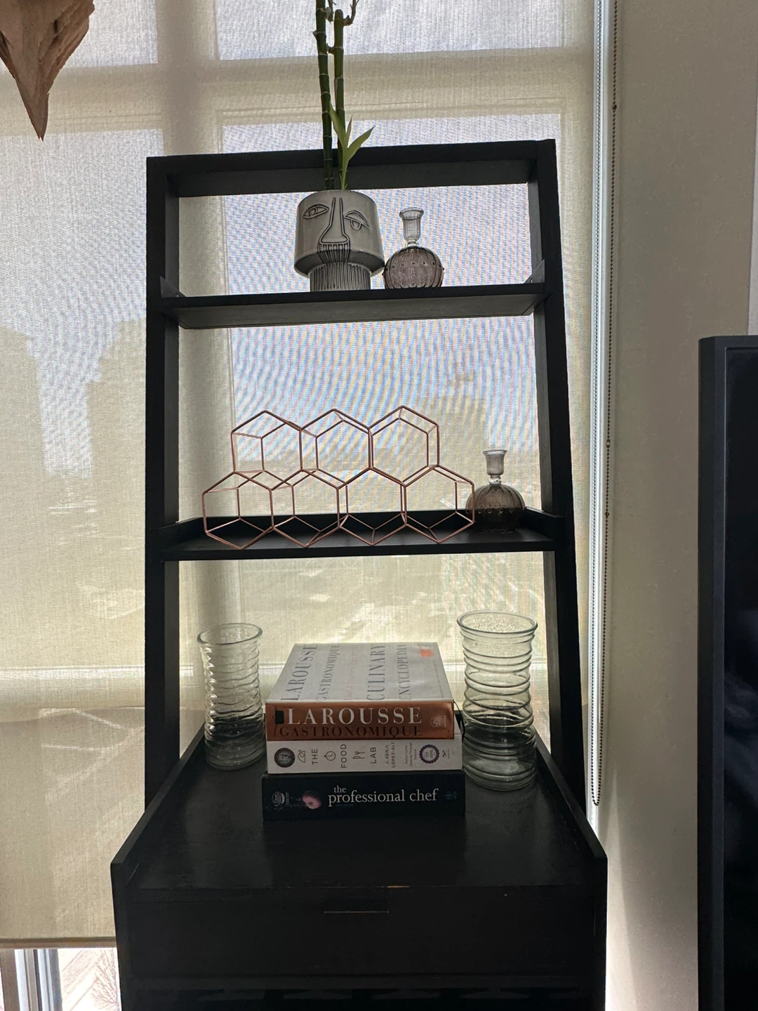 Crate and barrel Wine Rack and Glass Holder - photo 4