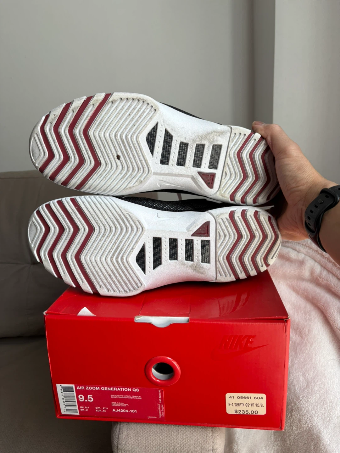 Nike Air Zoom Generation Retro Debut 2023 size 9.5 - photo 3